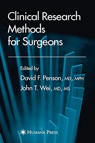Cover of Clinical Research Methods for Surgeons