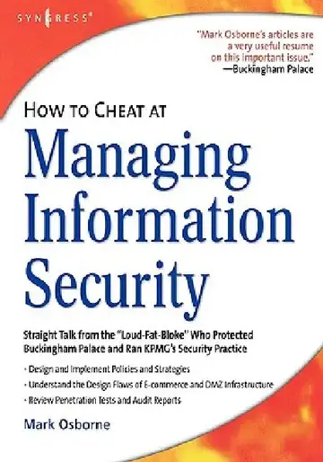 Cover of How to Cheat at Managing Information Security
