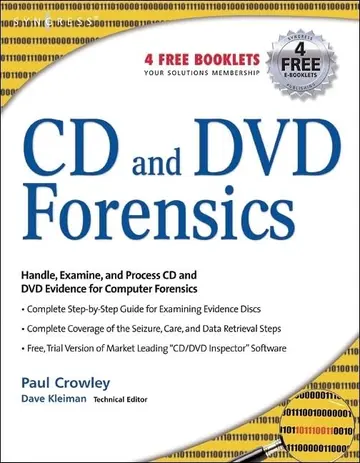 Cover of CD and DVD Forensics