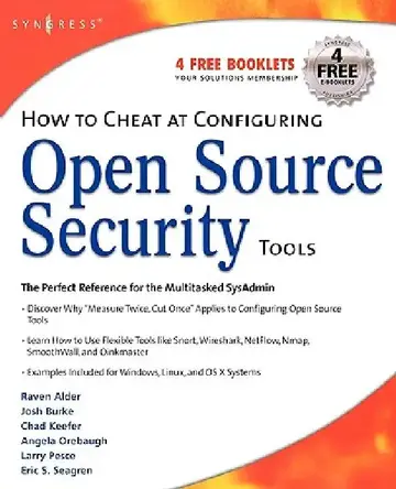 Cover of How to Cheat at Configuring Open Source Security Tools