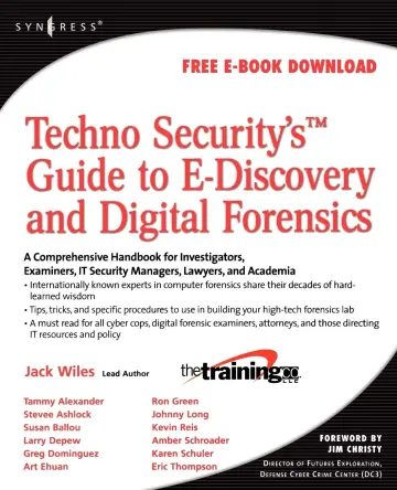 Cover of TechnoSecurity's Guide to E-Discovery and Digital Forensics