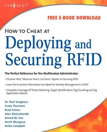 Cover of How to Cheat at Deploying and Securing RFID