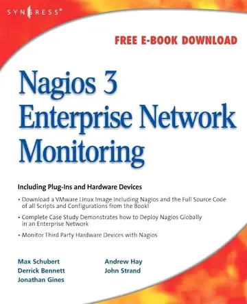 Cover of Nagios 3 Enterprise Network Monitoring
