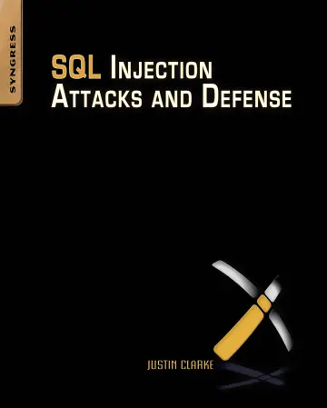 Cover of SQL injection attacks and defense Description based on print version record