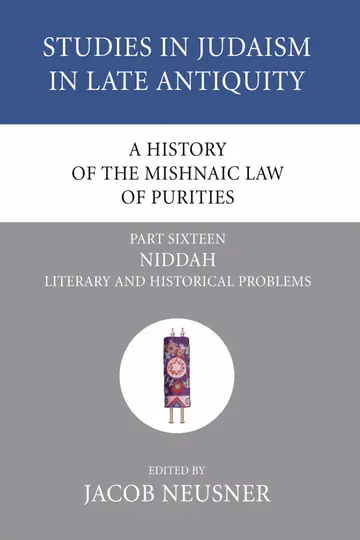 Cover of A History of the Mishnaic Law of Purities, Part 16