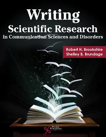 Cover of Writing Scientific Research in Communication Sciences and Disorders