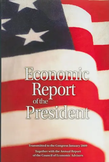 Cover of Economic Report of the President