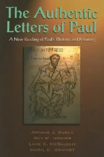 Cover of The Authentic Letters of Paul
