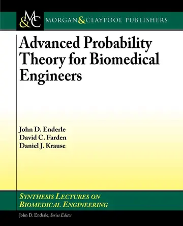 Cover of Advanced Probability Theory for Biomedical Engineers