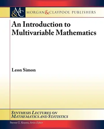 Cover of An Introduction to Multivariable Mathematics