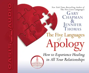 Cover of The Five Languages of Apology