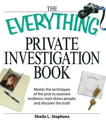 Cover of The Everything Private Investigation Book