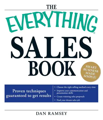 Cover of The Everything Sales Book