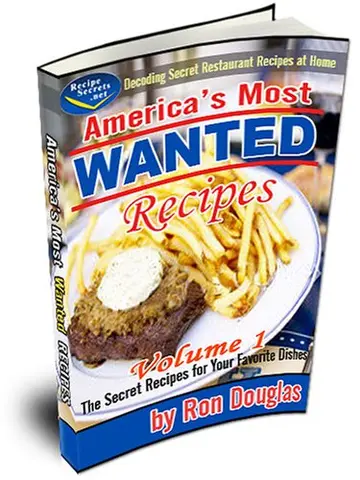 Cover of America's Most Wanted Recipes - Volume 1