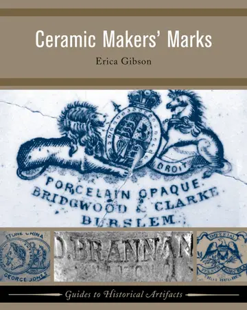 Cover of Ceramic Makers' Marks