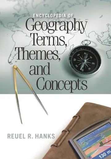 Cover of Encyclopedia of Geography Terms, Themes, and Concepts