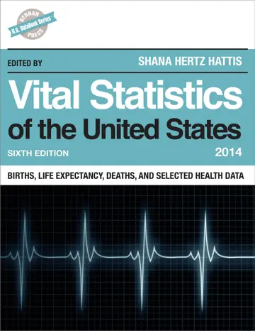 Cover of Vital Statistics of the United States 2014