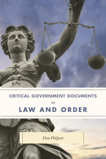 Cover of Critical Government Documents on Law and Order