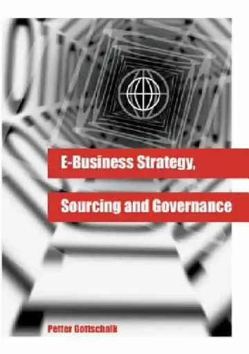 Cover of E-Business Strategy, Sourcing and Governance