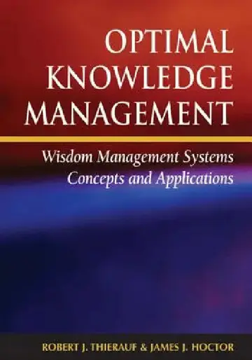 Cover of Optimal Knowledge Management