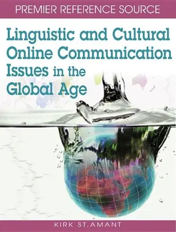 Cover of Linguistic and Cultural Online Communication Issues in the Global Age