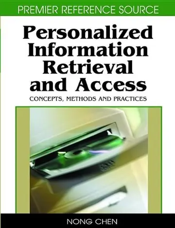 Cover of Personalized Information Retrieval and Access