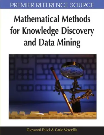 Cover of Mathematical Methods for Knowledge Discovery and Data Mining