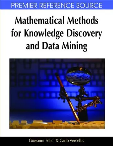 Cover of Mathematical Methods for Knowledge Discovery and Data Mining
