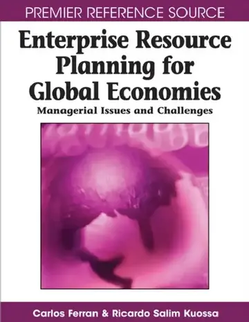 Cover of Enterprise Resource Planning for Global Economies