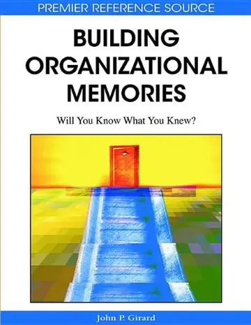 Cover of Building Organizational Memories