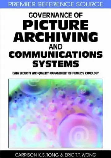 Cover of Governance of Picture Archiving and Communications Systems
