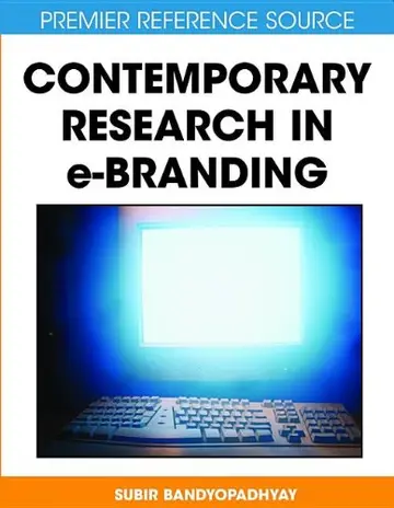 Cover of Contemporary Research in E-branding