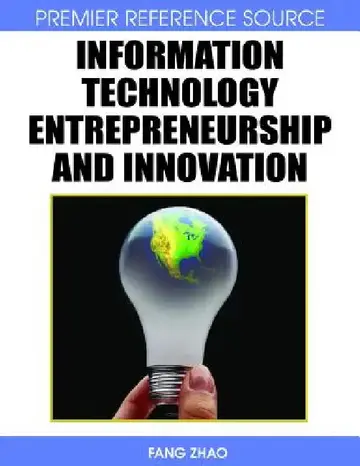 Cover of Information Technology Entrepreneurship and Innovation