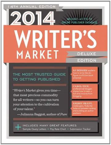 Cover of Writer's Market 2014