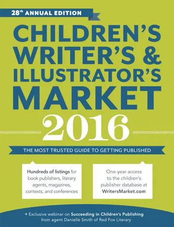 Cover of Children's Writer's & Illustrator's Market 2016