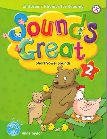 Cover of Sounds Great 2, Children's Phonics for Reading - Short Vowel Sounds