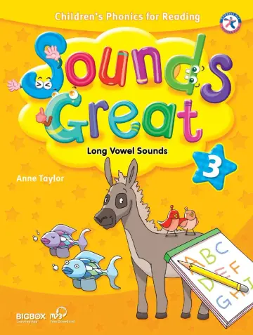 Cover of Sounds Great 3, Children's Phonics for Reading - Long Vowel Sounds