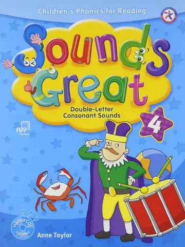Cover of Sounds Great 4, Children's Phonics for Reading - Double-Letter Consonant Sounds