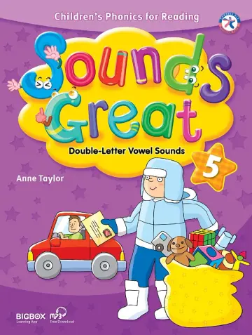 Cover of Sounds Great 5, Children's Phonics for Reading - Double-Letter Vowel Sounds
