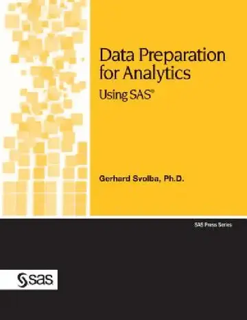 Cover of Data Preparation for Analytics Using SAS