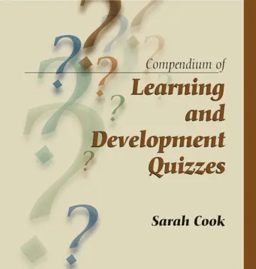 Cover of Compendium of Learning and Development Quizzes