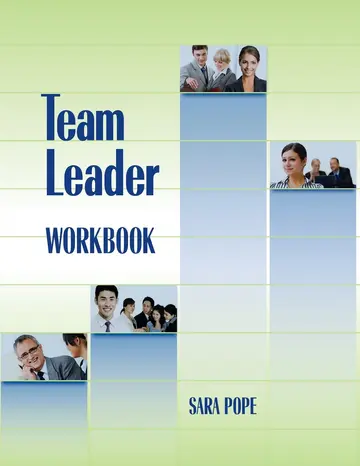 Cover of Team Leader Workbook