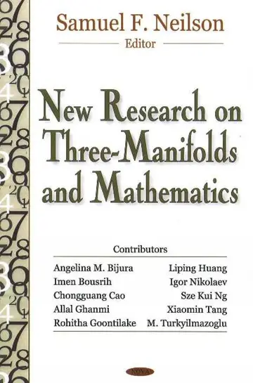 Cover of New Research on Three-Manifolds & Mathematics