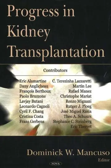Cover of Progress in Kidney Transplantation