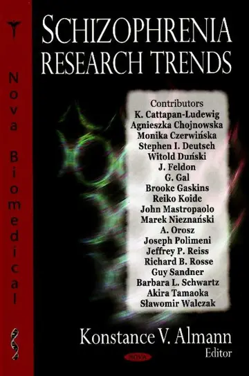 Cover of Schizophrenia Research Trends