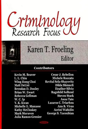 Cover of Criminology