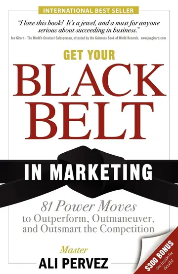 Cover of Get Your Black Belt in Marketing