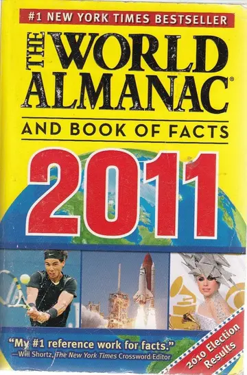 Cover of The World Almanac and Book of Facts 2011