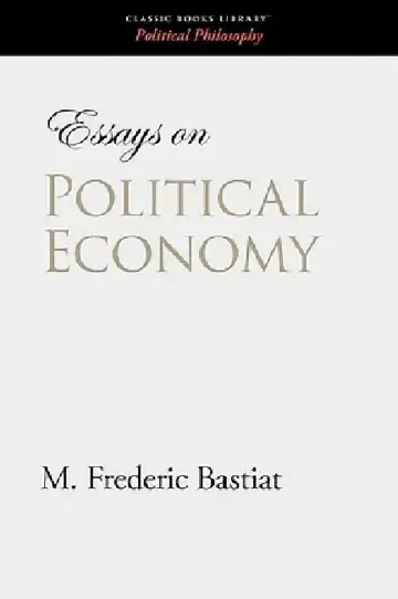 Cover of Essays on Political Economy