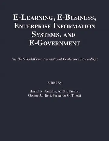 Cover of E-Learning, E-Business, Enterprise Information Systems, and E-Government